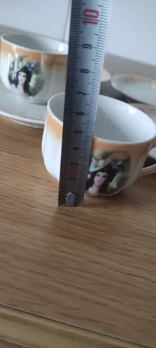 Tazas Santa Clara con plato