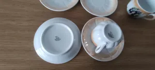 Tazas Santa Clara con plato