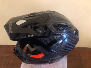 Casco MX LS2 X-force carbon