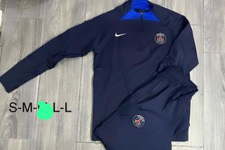 Conjunto deportivo PSG azul Talla M