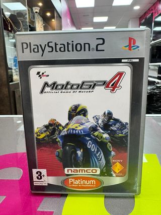 Videojuego PS2 MotoGP4