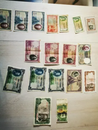 Lote Billetes España Pesetas