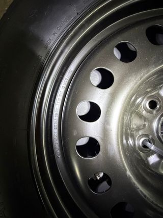 oulet!! Rueda de repuesto 155/90 R17 para suzuki