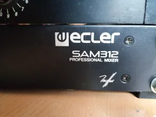 Preamplificador Ecler SAM312 Negro