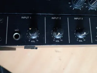 Preamplificador Ecler SAM312 Negro