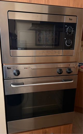 Horno Teka HM-435 y Microondas TMW-20.1 BI