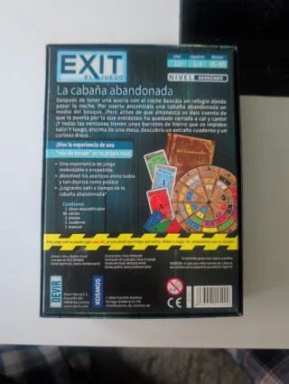 EXIT El Juego: La cabaña abandonada