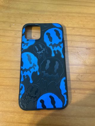 Funda iPhone 13 con diseño de caritas
