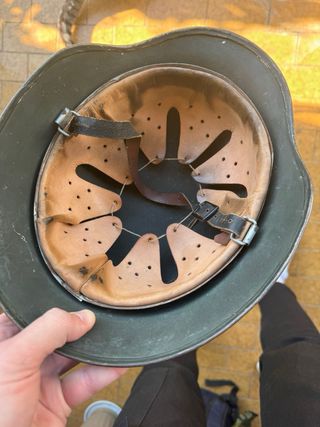 Elmetto WW2 SS rievocazione/film/collezione