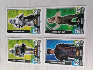 35 Cartas Star Wars Force Attax Serie 3 (2013)