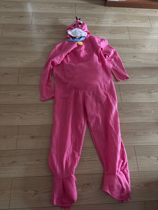 Disfraz Dino Picapiedra Rosa adulto talla L-XL
