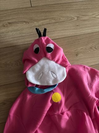 Disfraz Dino Picapiedra Rosa adulto talla L-XL