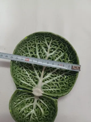 Azeitoneira em forma de folha de couve