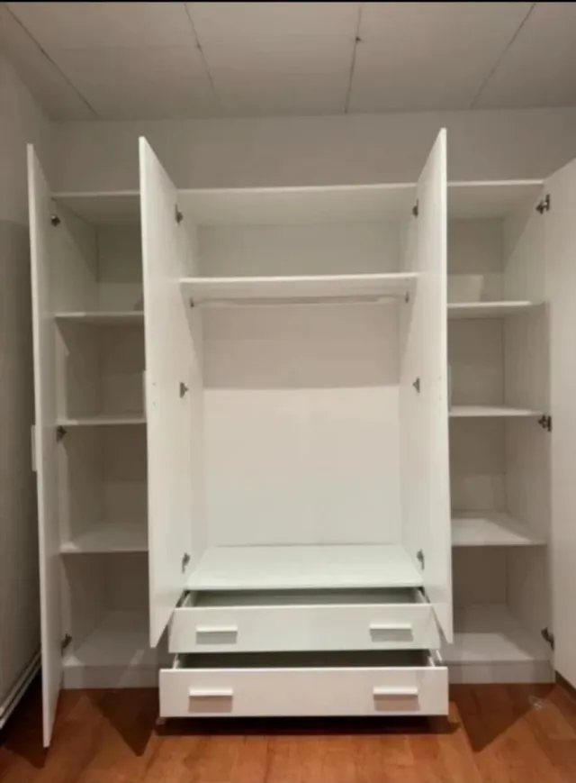 Sofá modular gris tela