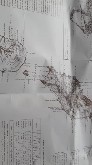 Carta náutica Islas Canarias