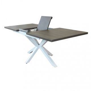 Tavolo Allungabile 160/200cm Antracite Metallo