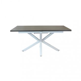 Tavolo Allungabile 160/200cm Antracite Metallo