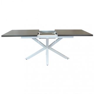 Tavolo Allungabile 160/200cm Antracite Metallo