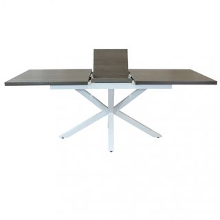 Tavolo Allungabile 160/200cm Antracite Metallo