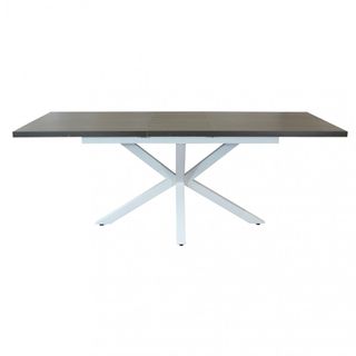 Tavolo Allungabile 160/200cm Antracite Metallo