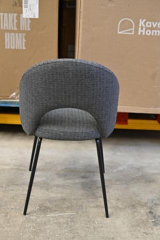 Sedia Mahalia Grigio Chiaro Tessuto