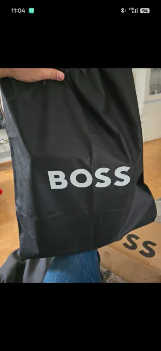 Mochila Hugo Boss Negra. Original 110%