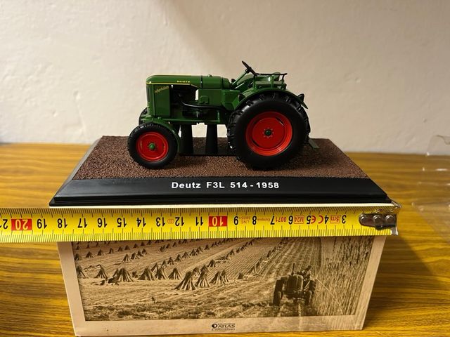 Escala 1/32 tractor deutz f3l 514 1958