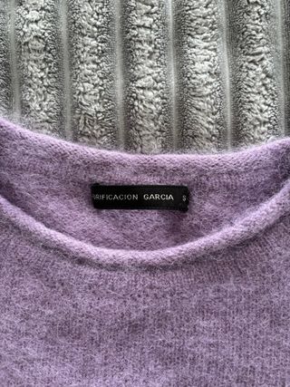 Jersey mujer Purificación García manga francesa