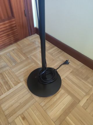 Lámpara de pie doble foco