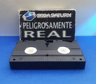 VHS SEGA SATURN PELIGROSAMENTE REAL