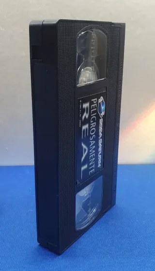 VHS SEGA SATURN PELIGROSAMENTE REAL