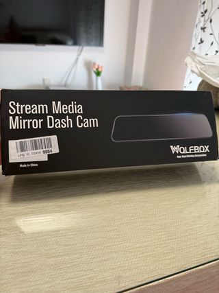 Dashcam Espejo Retrovisor Wolfbox Stream Media