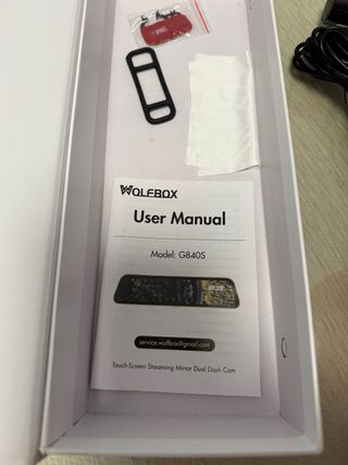 Dashcam Espejo Retrovisor Wolfbox Stream Media