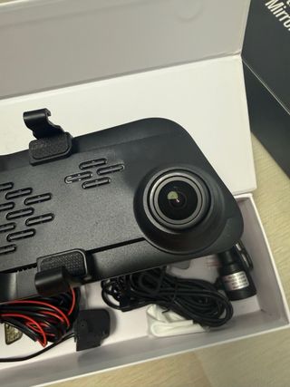 Dashcam Espejo Retrovisor Wolfbox Stream Media