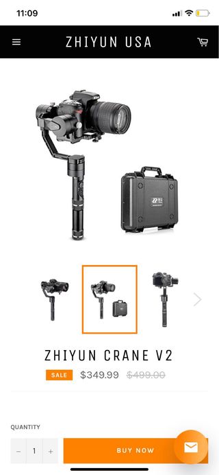 Zhiyun Crane V2 Gimbal per Mirrorless/Reflex