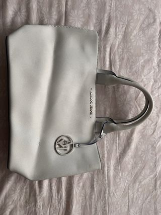 Bolso Armani Jeans Blanco y Azul