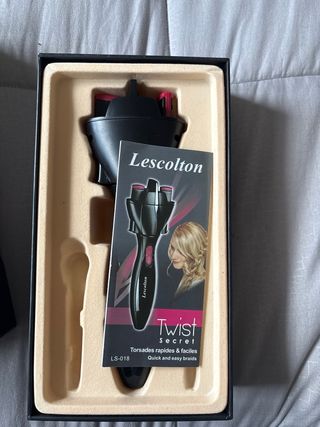 Lescolton Quick Twist - Piastra per capelli