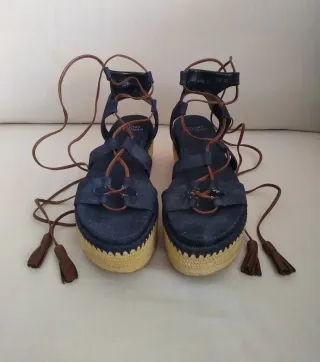 Talla 39. Stuart Weitzman Sandalias Plataforma