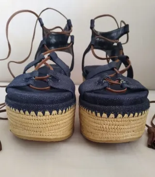 Talla 39. Stuart Weitzman Sandalias Plataforma