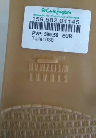 Talla 39. Stuart Weitzman Sandalias Plataforma