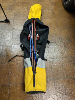 Esquis VOLKL 168 con bolsa.