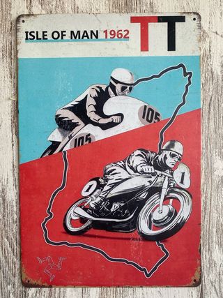 Cartel Isle of Man TT 1962