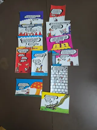 Coleccionismo:12 Postales Lotería Nacional 1974 Fo