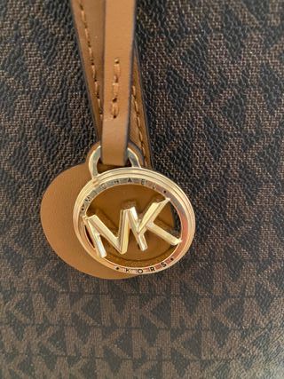 Bolso Michael Kors Marrón y Dorado