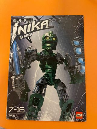 Bionicle Toa Kongu 8731 serie Inika(Dañada)
