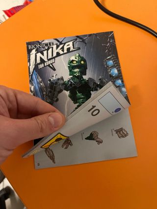 Bionicle Toa Kongu 8731 serie Inika(Dañada)