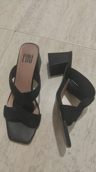 Sandalias BIBI LOU Negras Talla 39
