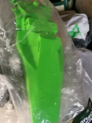 Guardabarros Trasero Kawasaki KX 250 F Verde