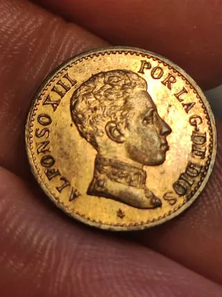 Moneda 1 Céntimo Alfonso XIII 1906