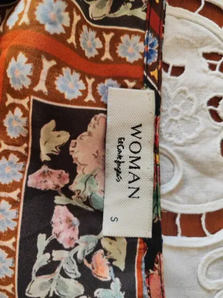 Blusa El Corte Inglés Estampada Multicolor